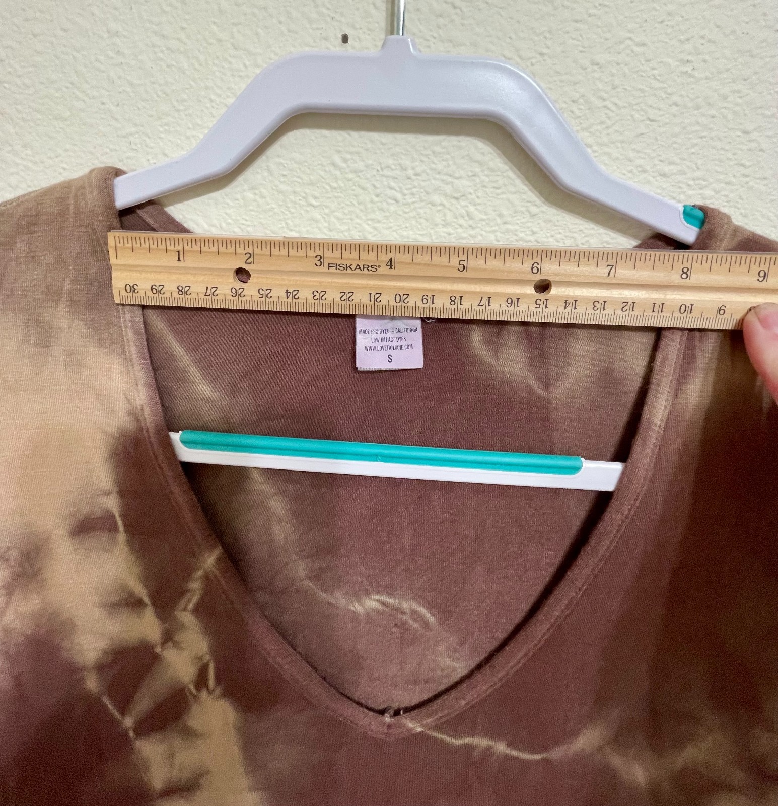 Love Tanjane dress S Brown tye dye worn twice soft stretch hand dyed easy care