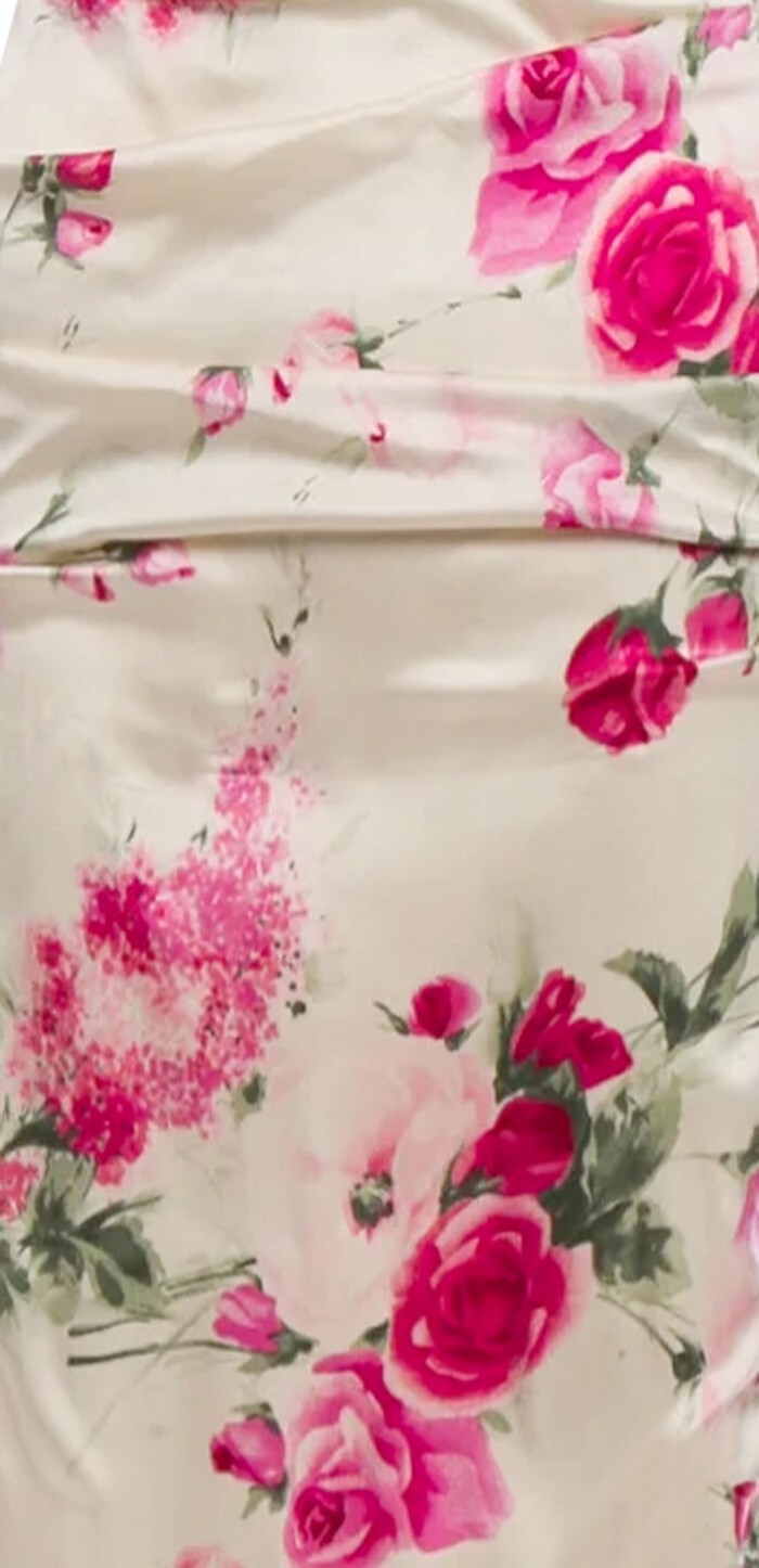 SALE! $4,900 GORGEOUS DOLCE & GABBANA ITALY Silk Satin dress size 42