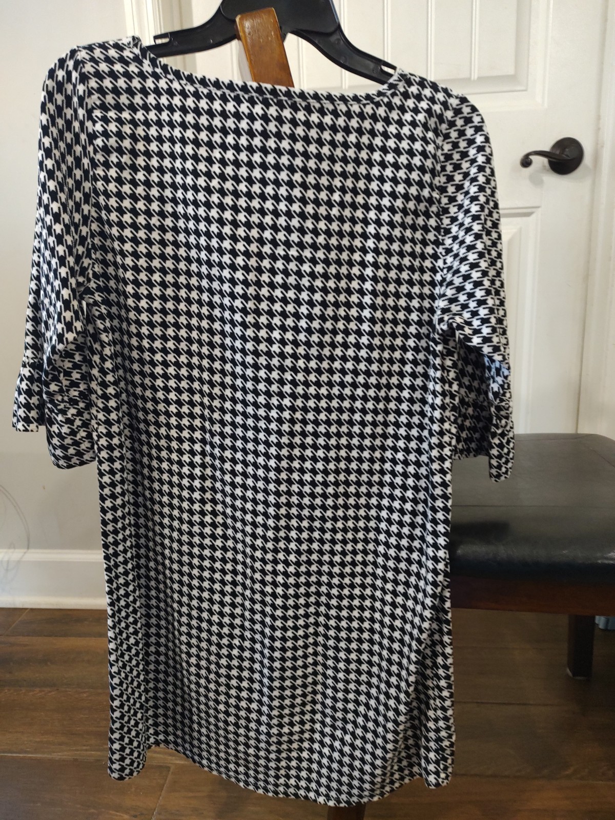 Lolly Wolly Doodle Size XSmall Houndstooth Dress Ruffle Sleeve U of Alabama