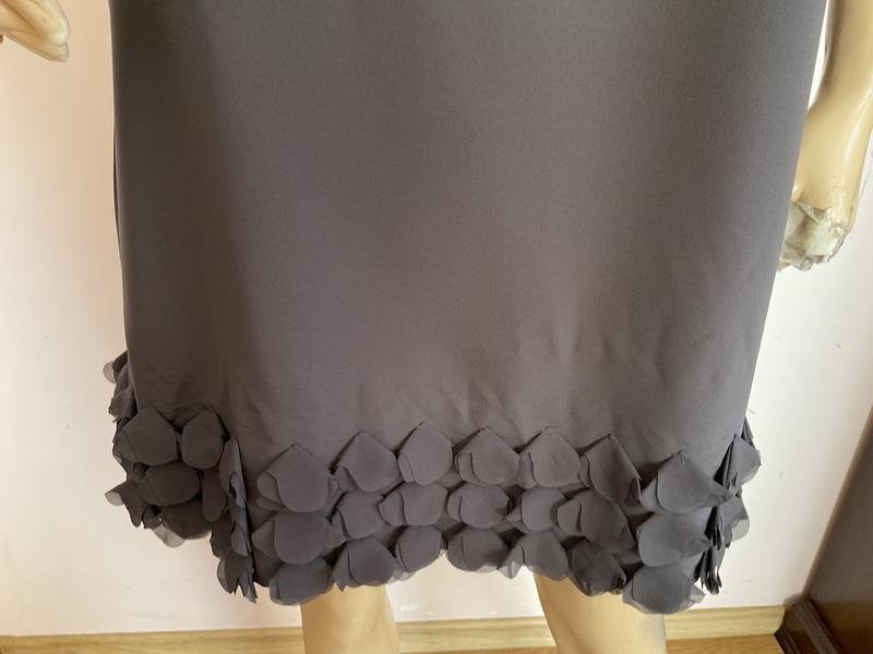 Women John Rocha Dress Grey Polyester 36