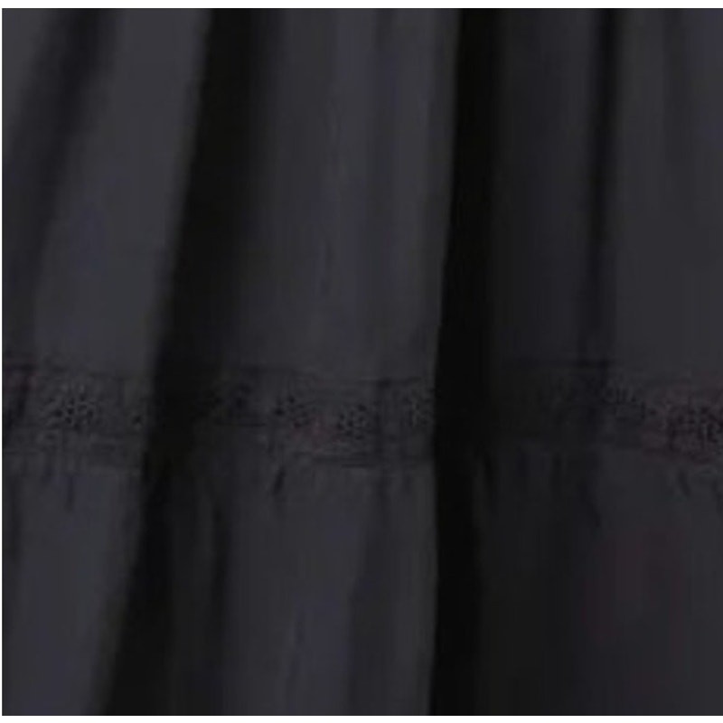 Splendid Dark Gray Tiered Ruffle Sundress Maxi Dress MEDIUM Embroider Boho $188