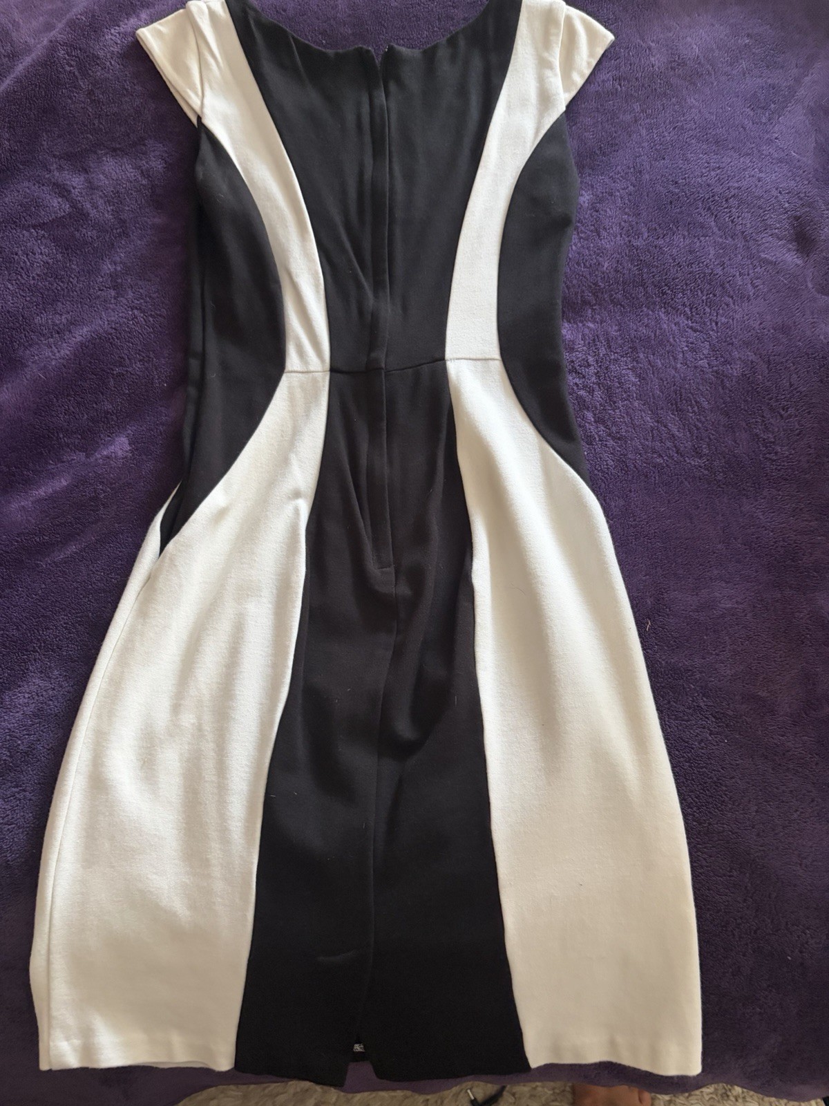 XOXO Womens Black and White Bodycon Dress – size 1/2