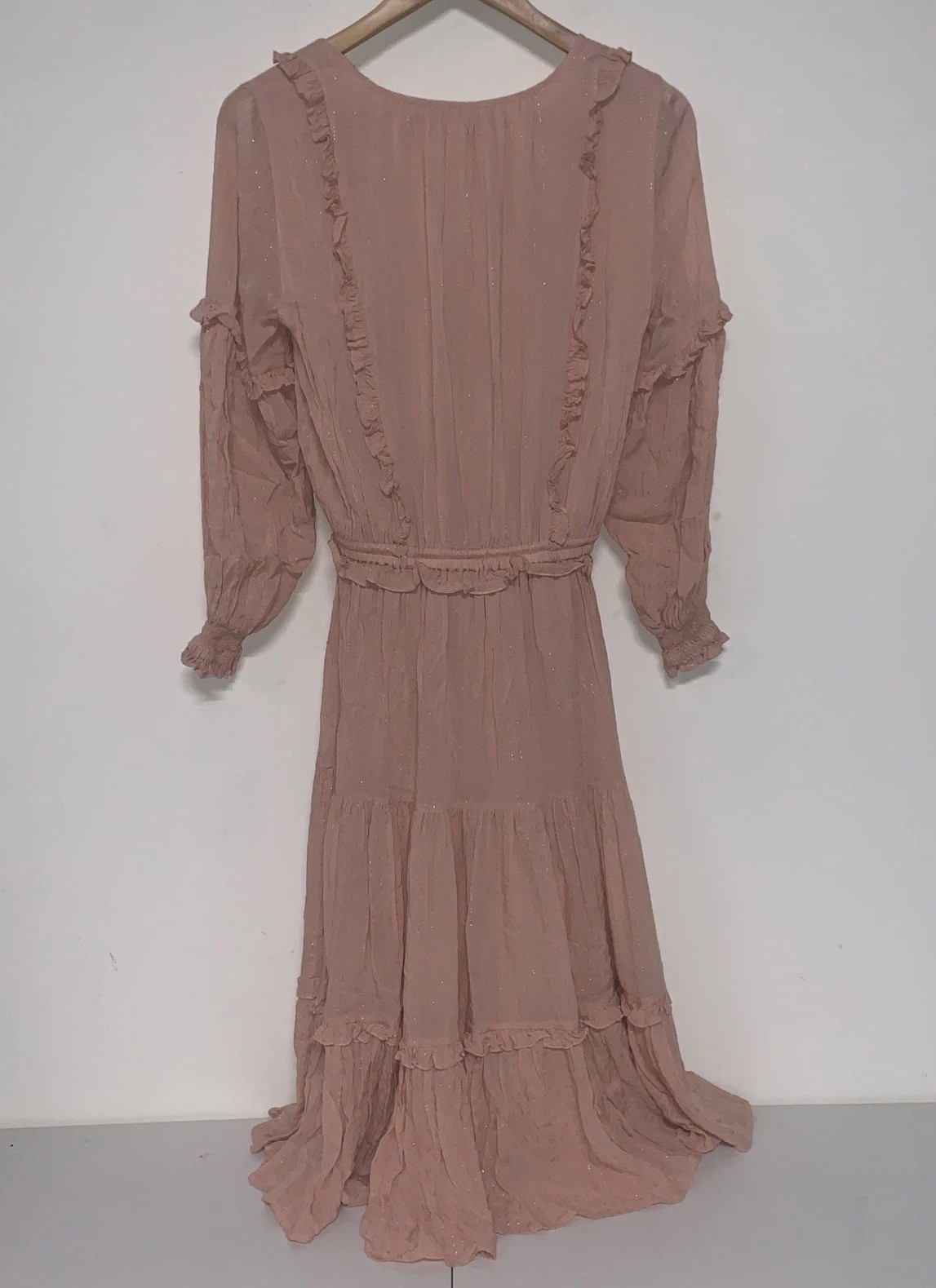 Spell & The Gypsy Collective Clementine Soiree Dress XS Cottagecore Boho Prairie