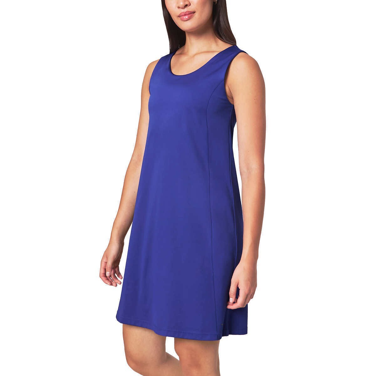 Mondetta Women’s Everyday 2-IN-1 Tennis Dress + Short, Blue, Size XS