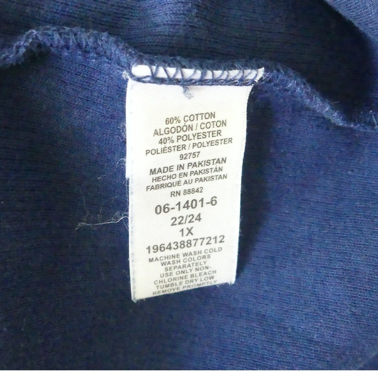 Only Necessities Snap Front Lounger Dress Pockets 1X 22/24 Casual Comfort