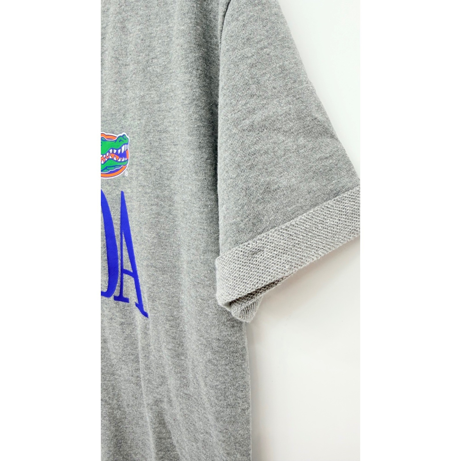 Captivating Florida Gators Sweatshirt T-Shirt Dress Collegiate Womens M Gray