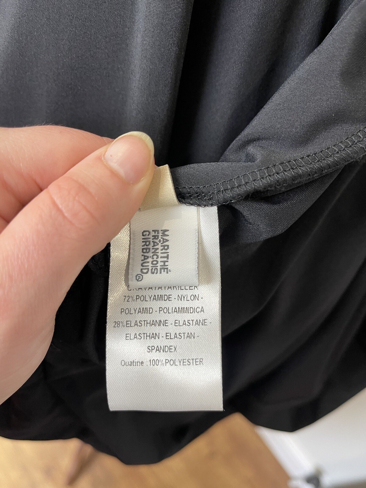 MARITHE FRANCOIS GIRBAUD Size UK 10 Black Strappy Dress Cocktail Formal