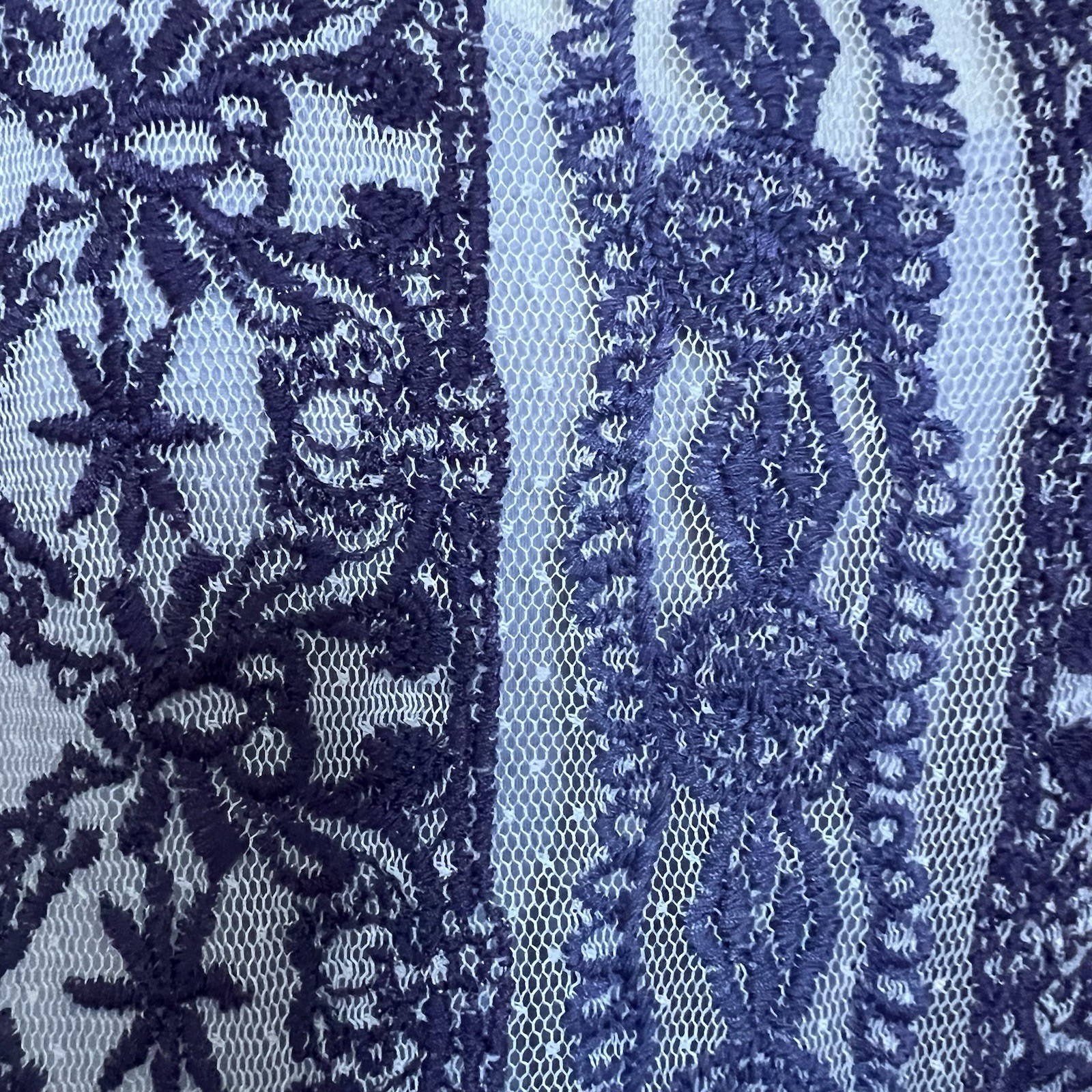 Johnny Was NWOT Bitola Mesh Maxi Slip Dress Sz S Sleeveless Embroidered Resort