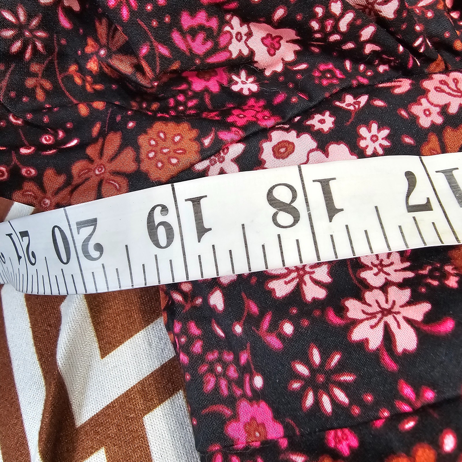 Oliver Bonas Multi Floral Print Puff Sleeve Mini Dress size 12 Ditsy Print Playf