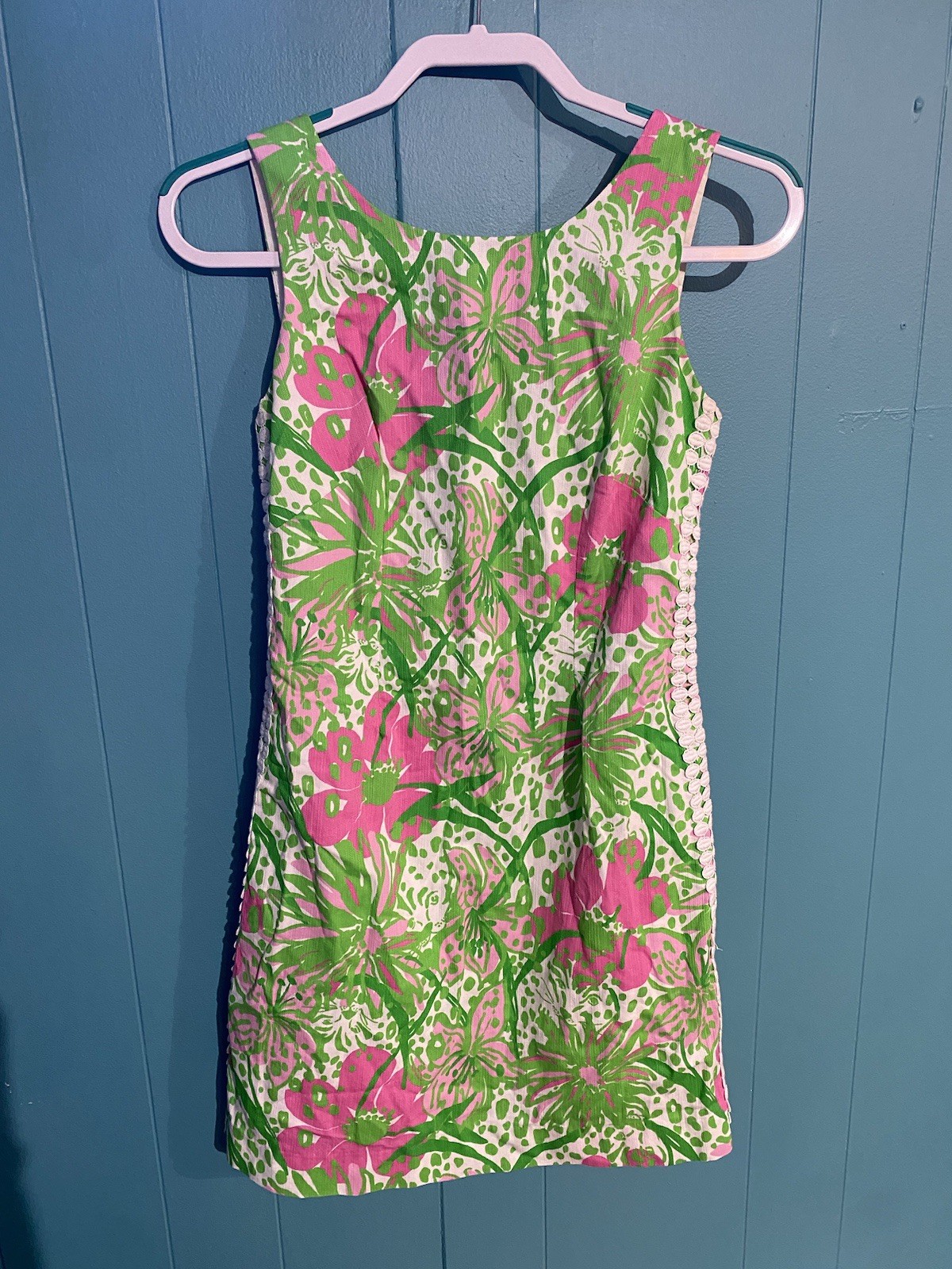 Lily Pulitzer Mila Shift Dress, Women’s Size 4, Lace Detailing