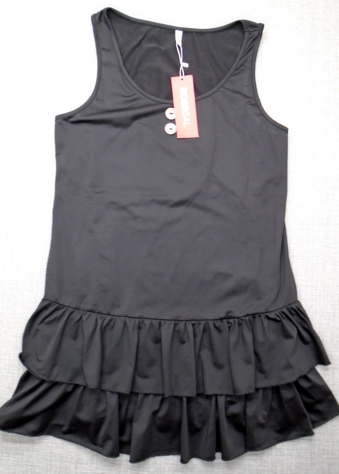 Rosegal Mini Dress Women’s Medium Black 95% Polyester 31″Long