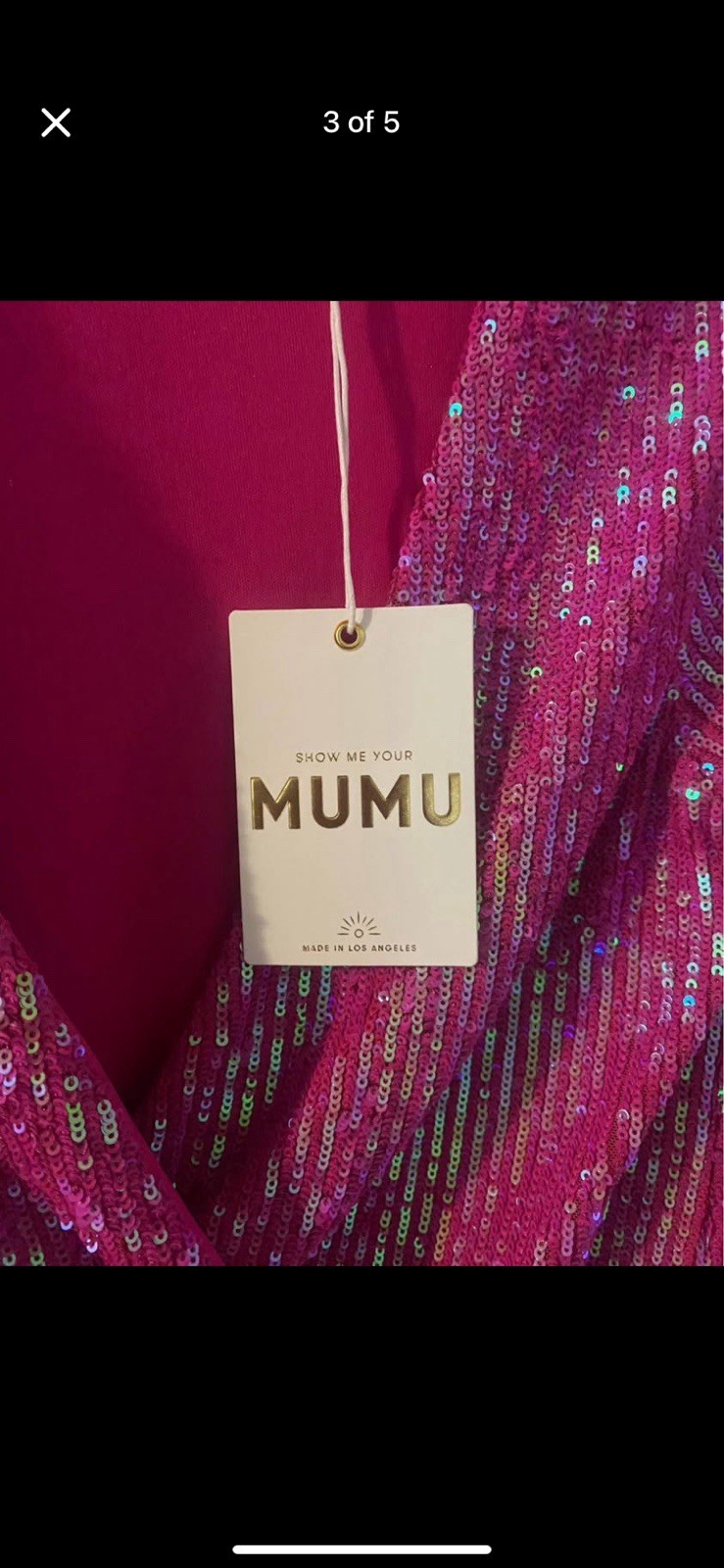 MUMU party dress