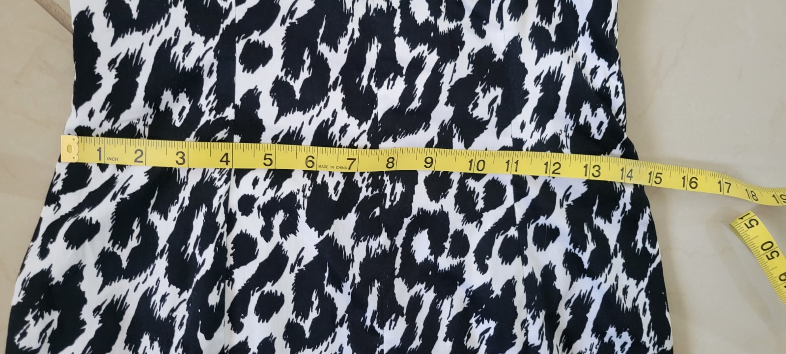 Betsey Johnson Leopard Print Strapless Cocktail Dress Size 6 Party Mini Bodycon