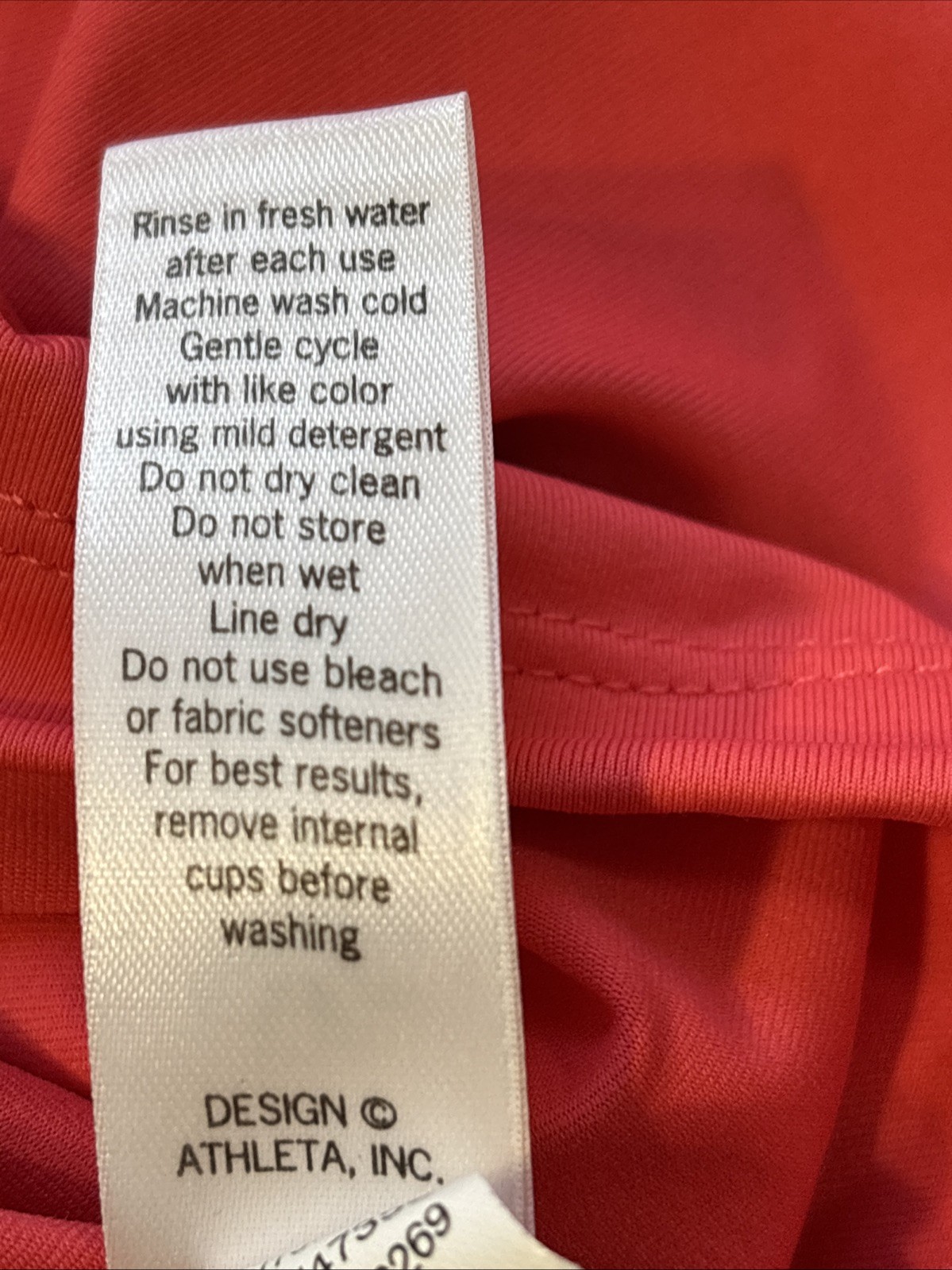 Athleta Kokomo Swim Dress Halter Tie Back Padded Built in Bra Swim Women’s Small
