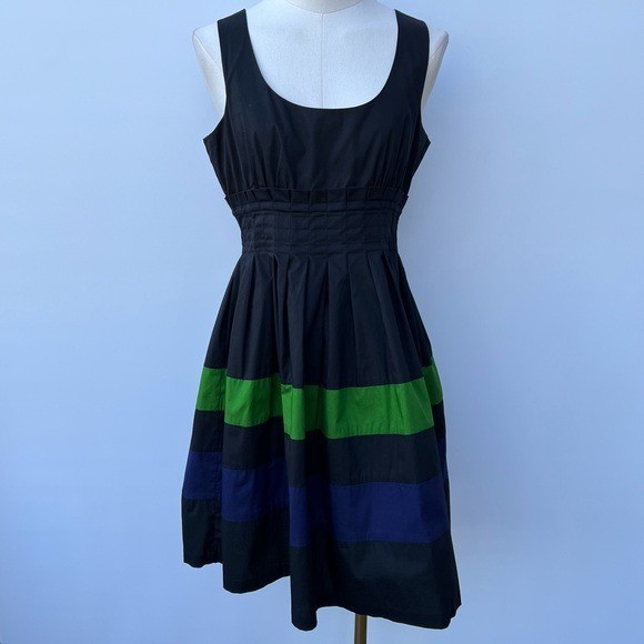 Kensie Girl Fit & Flare Sleeveless Multicolor Dress Size M