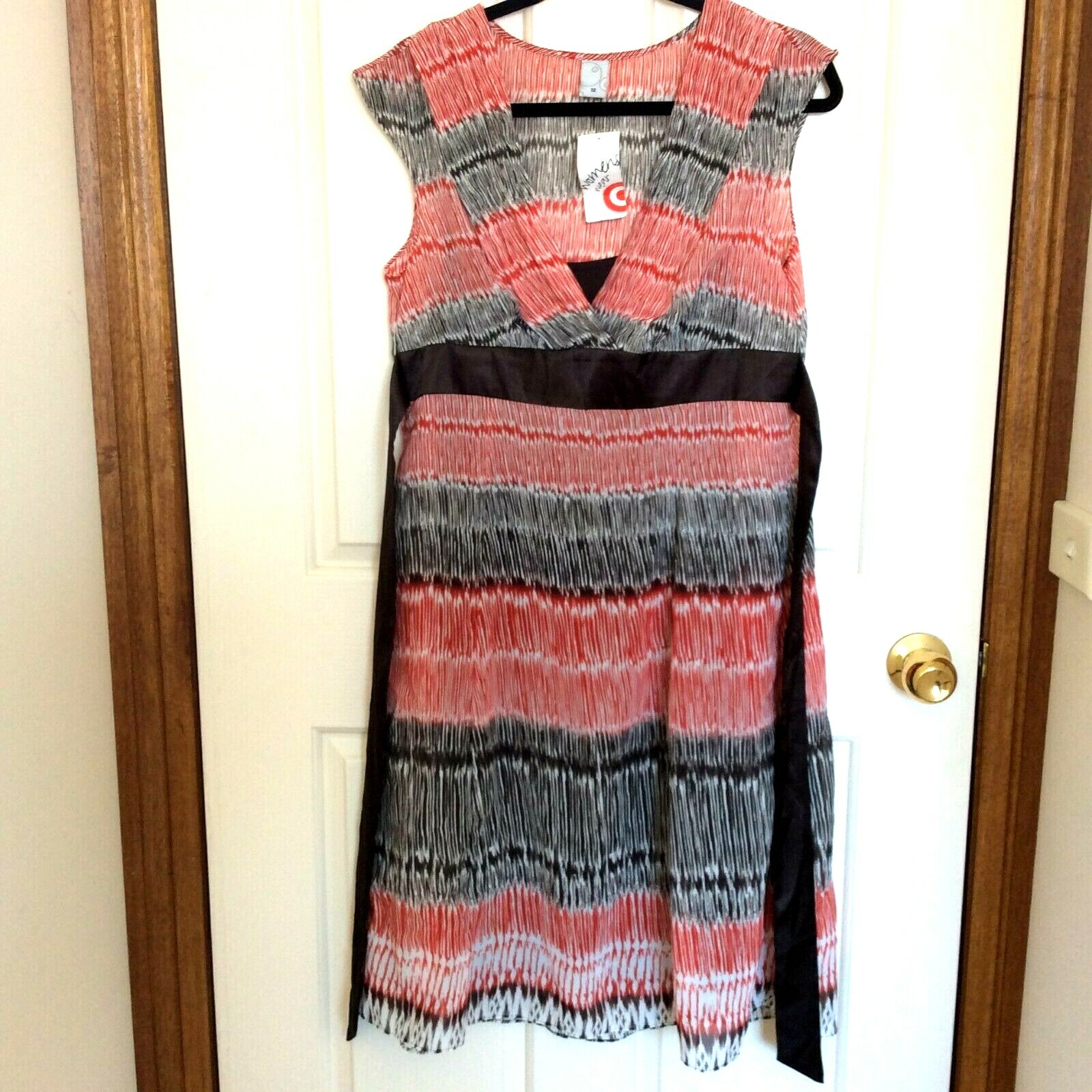 Women’s Tribal Print Belted Dress Size 12