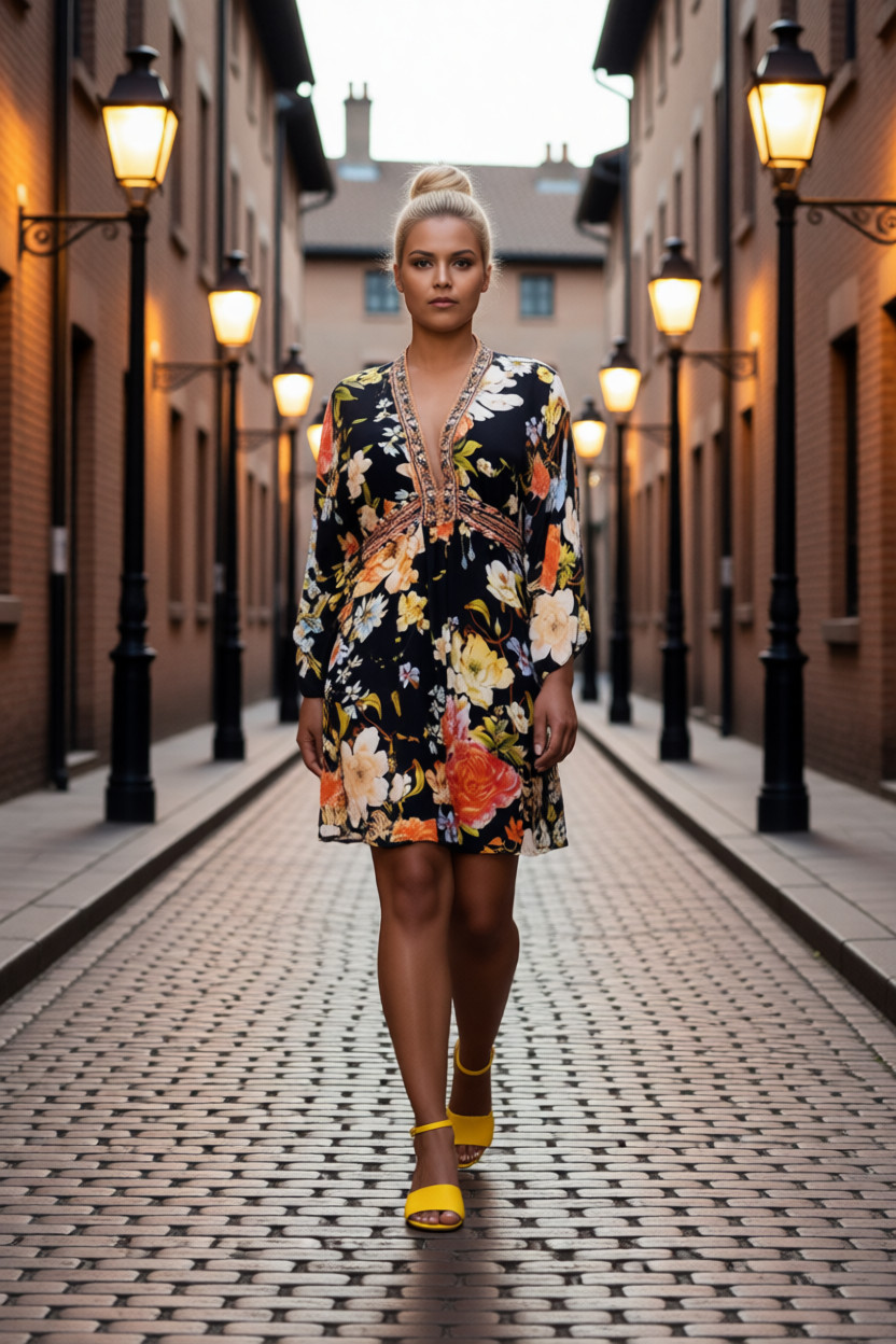 new $649 CAMILLA SECRET HISORY WAIST TIE KAFTAN DRESS SILK CRYSTALS S/M