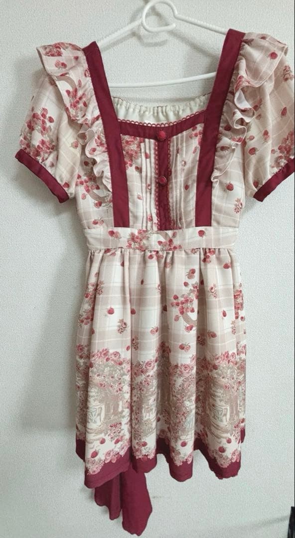 LIZ LISA Raspberry Pattern Dress – Ryosangata -kei