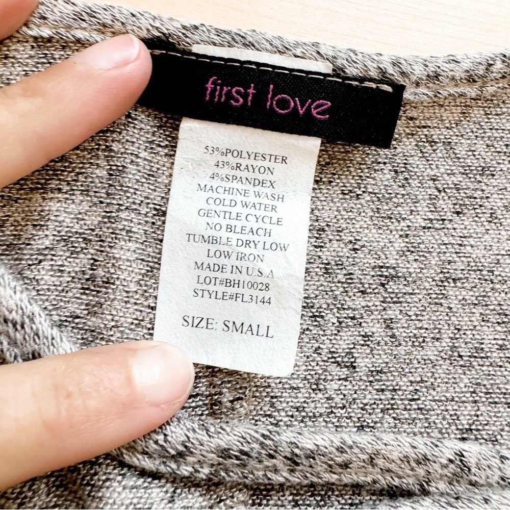 First Love Cut Out Detail Neckline Winter Spring Chic Mini Dress Heather Tan