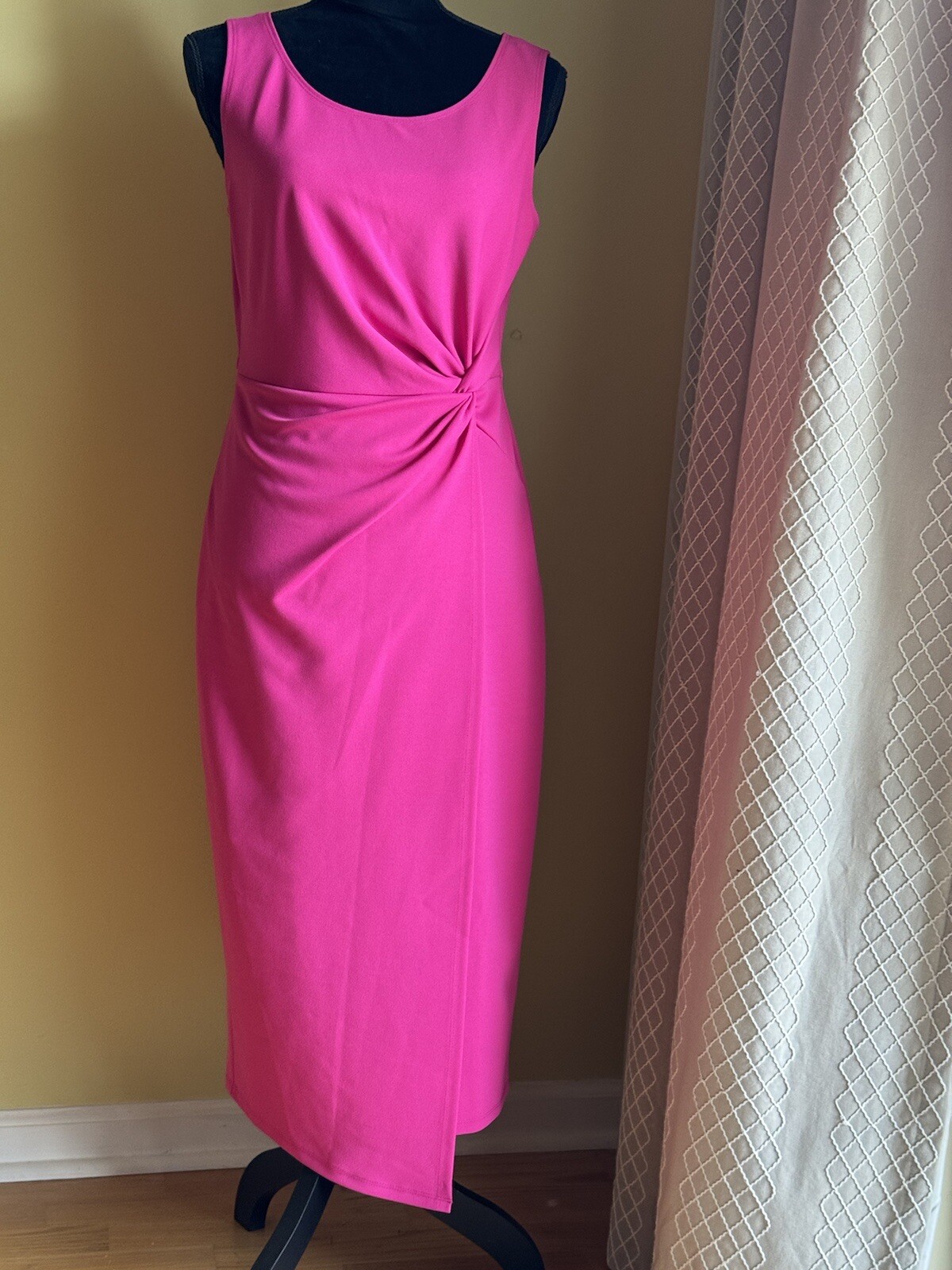 Ladies Connected Apparel Pink Tulip Dress 6 Made in Sri Lanka Brand New