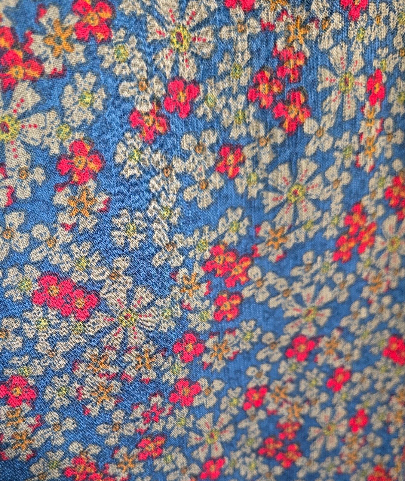 Converse One Sleevless Tie Waist Ruffle Front Floral Dark Blue Dress Size XL