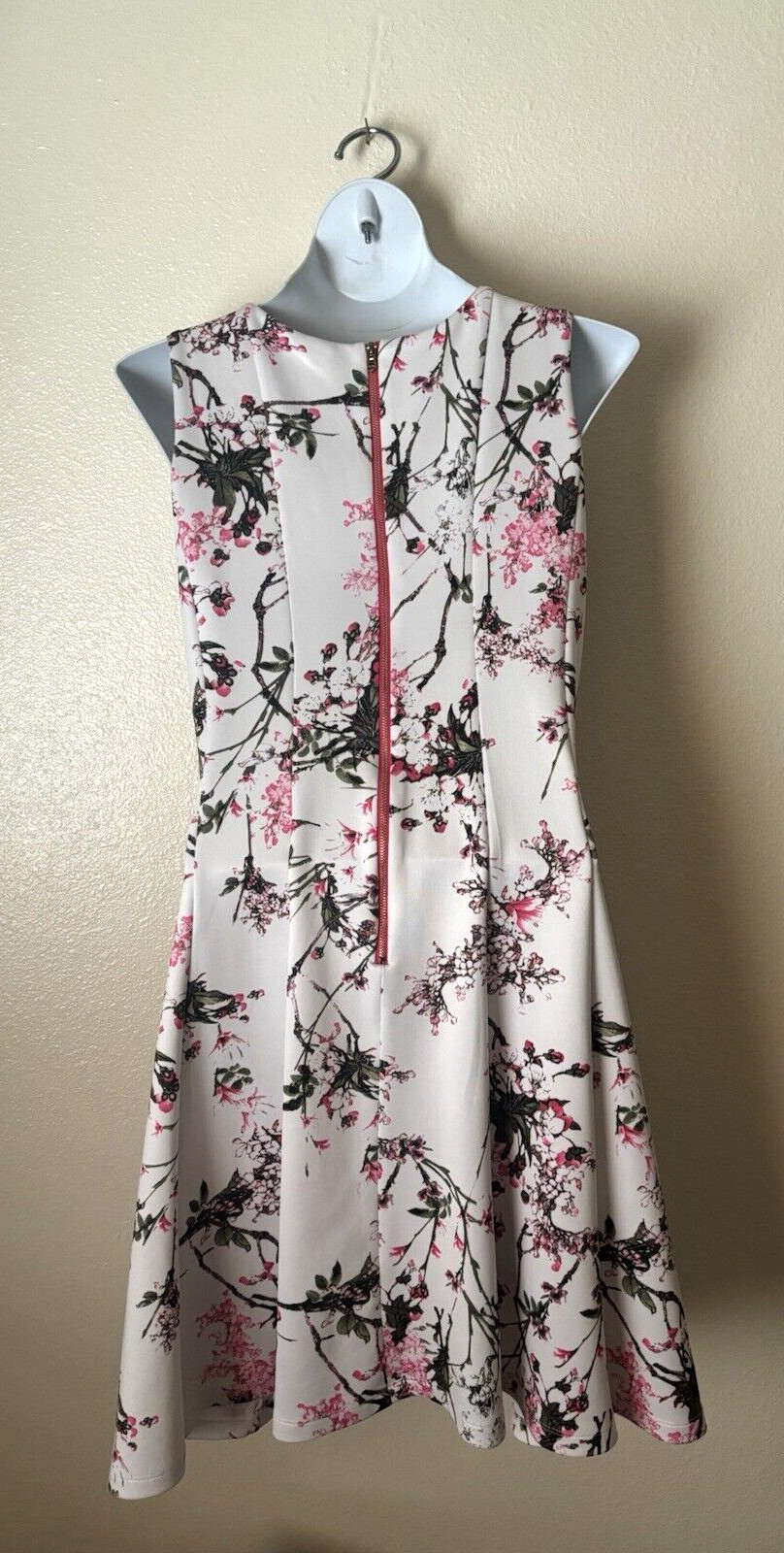 DB ESTABLISHED 1962 Women Floral Printed Flutter Sleeveless Sun Dress Size M