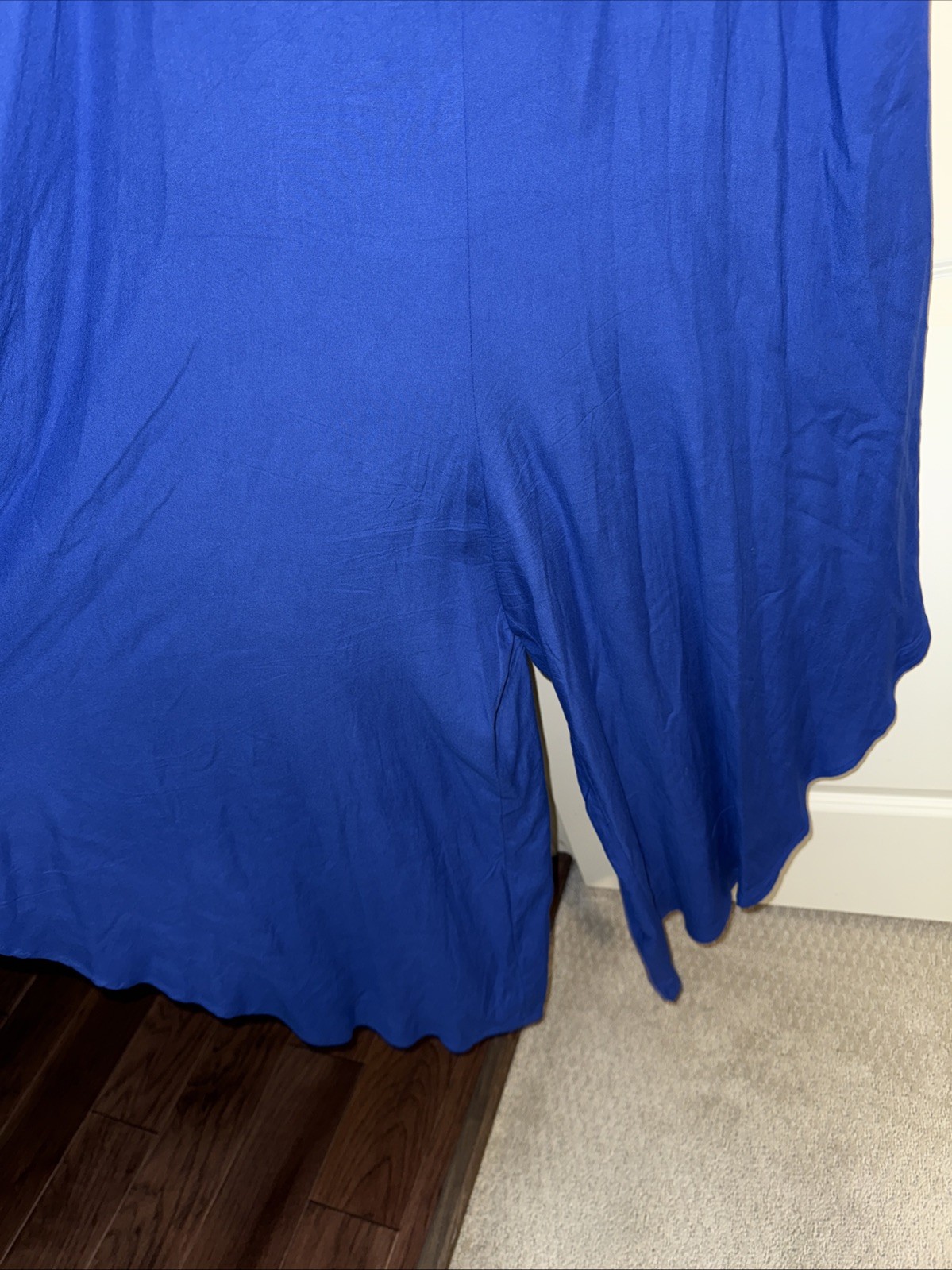 Royal Blue Vince Camuto Strappy Jumpsuit W/ Pockets Size Large