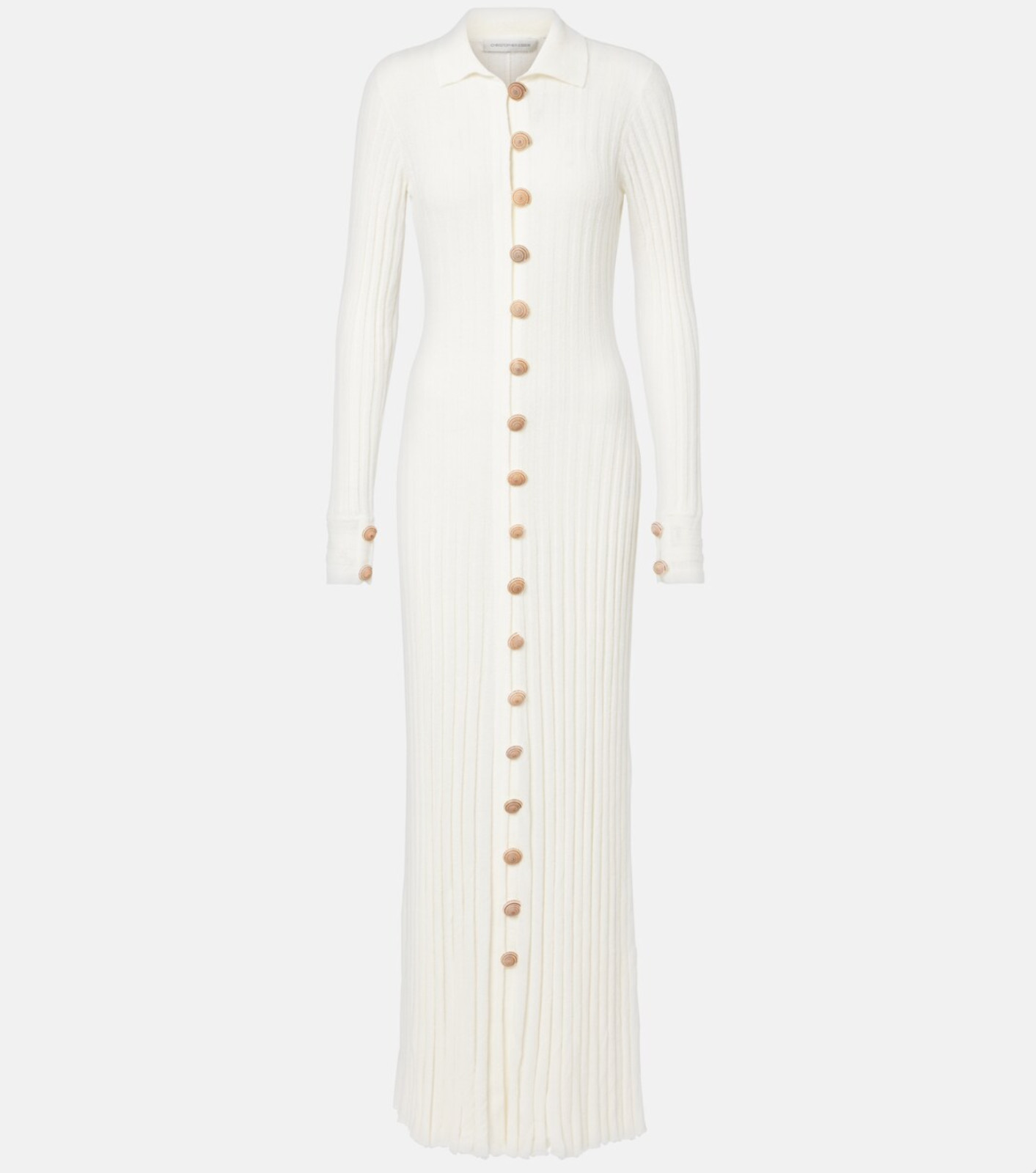 BNWT CHRISTOPHER ESBER WHITE SUNDIAL SHELL KNIT CARDIGAN DRESS – SIZE S