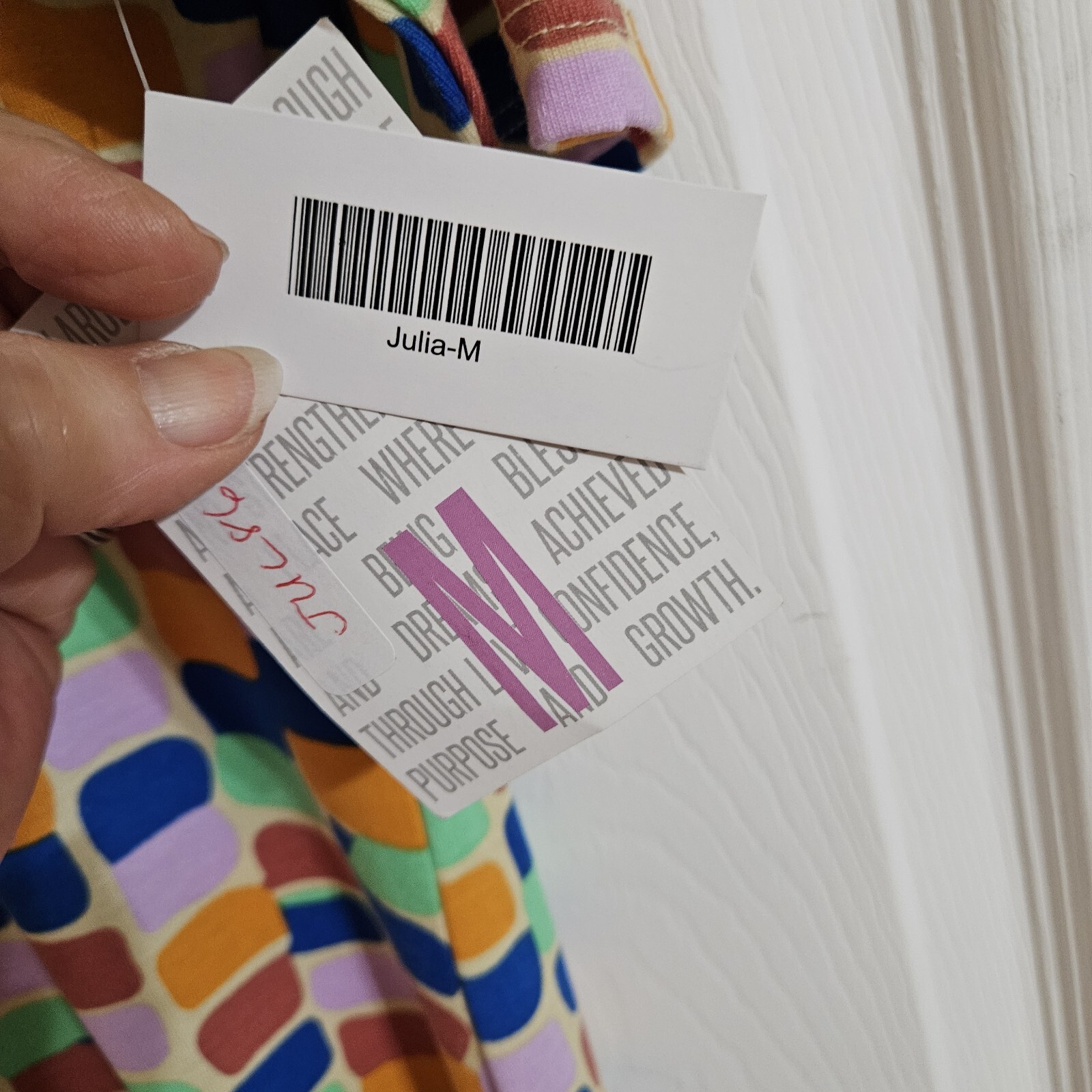 LuLaRoe Julia Pencil Sheath Stretch Fabric Dress New w/tags Size M Multicolor