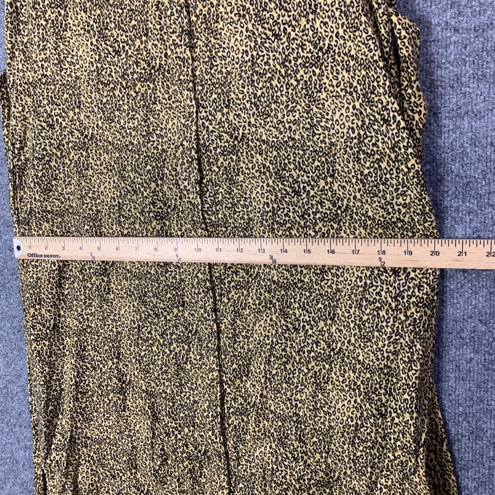 NWT $195 FRNCH Paris Juliette Leopard Print Tie Waist Button Down Maxi Dress XS