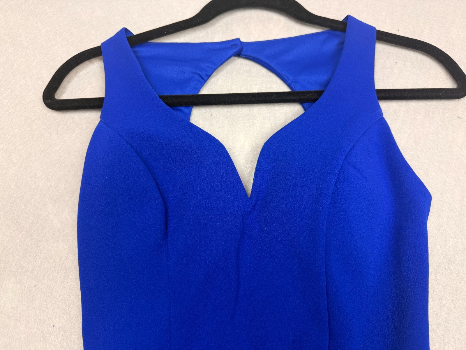 B DARLIN Junior’s Royal Blue Hi-low Fit & Flare Dress Size 0