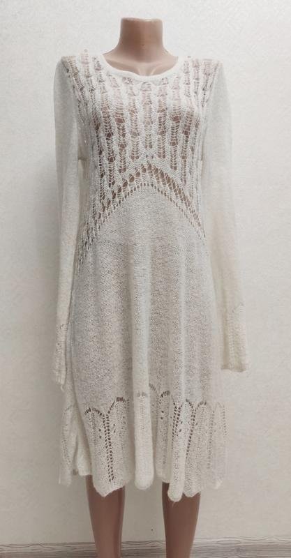 Women French Connection Dress White 36 / S / 44 #8M3R