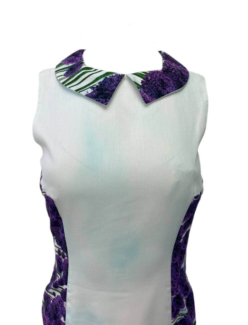 EMERSON Women’s Blue Sleeveless Collared Dress #7007 6 NWT