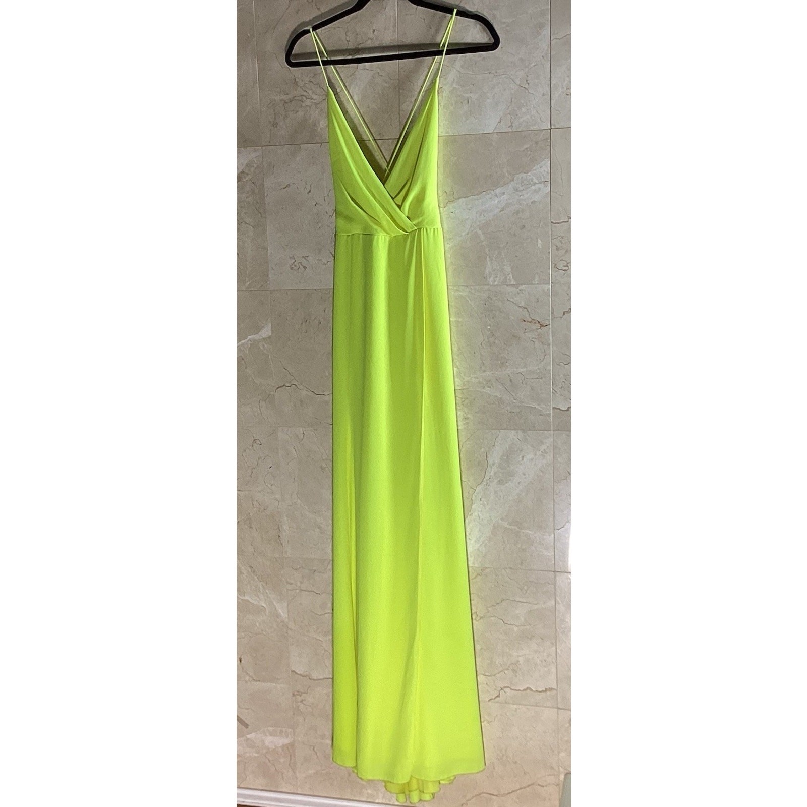 Jay Godfrey Neon Yellow Turner Maxi Gown — 6 Chartreuse Summer Wedding Guest