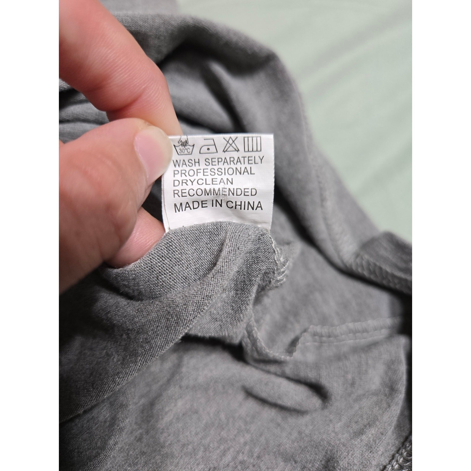 Unknown brand large junior’s grey dress
