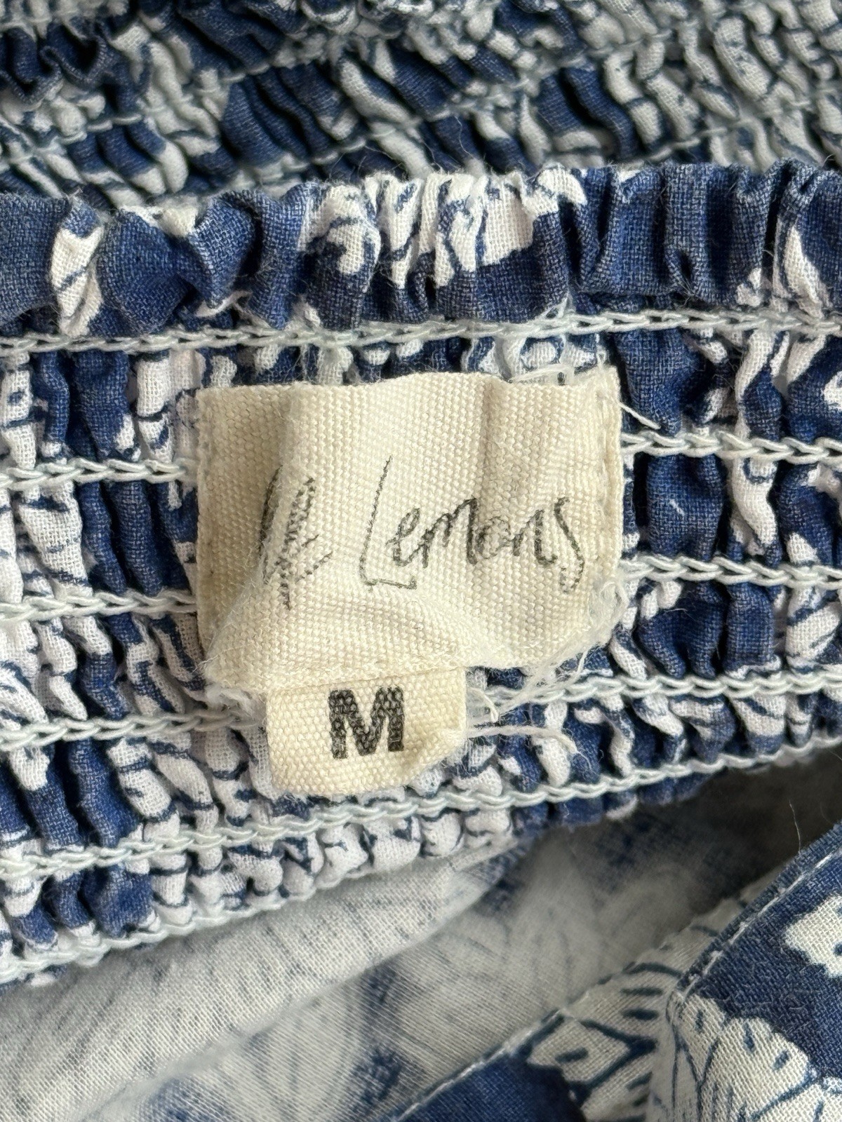 Quality Pink Lemons ‘Lottie’ 100% Cotton Sundress Size M 12/14