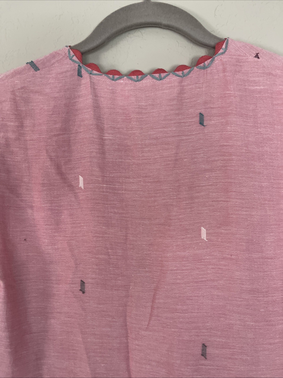 Conditions Apply Hand Woven Pink Aranza Dress SZ S NWT