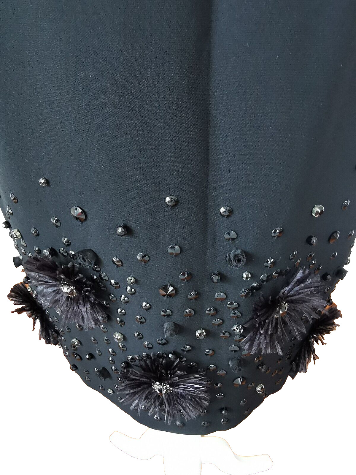 RRP €559 ✨ MAX MARA Embellished Triacetate dress US2_ It36_ De32_ Uk4_ Fr34