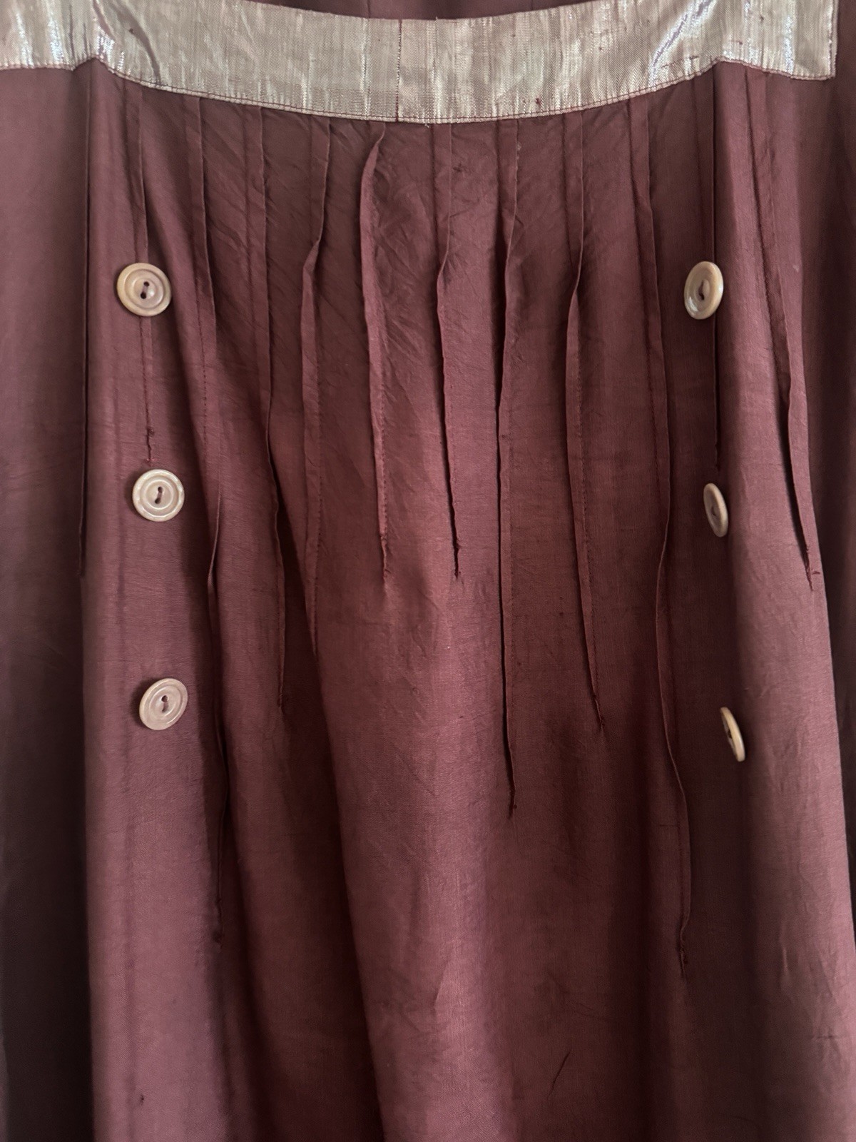 J. Morgan Puett vintage 90s Washable silk A Line Maxi Dress