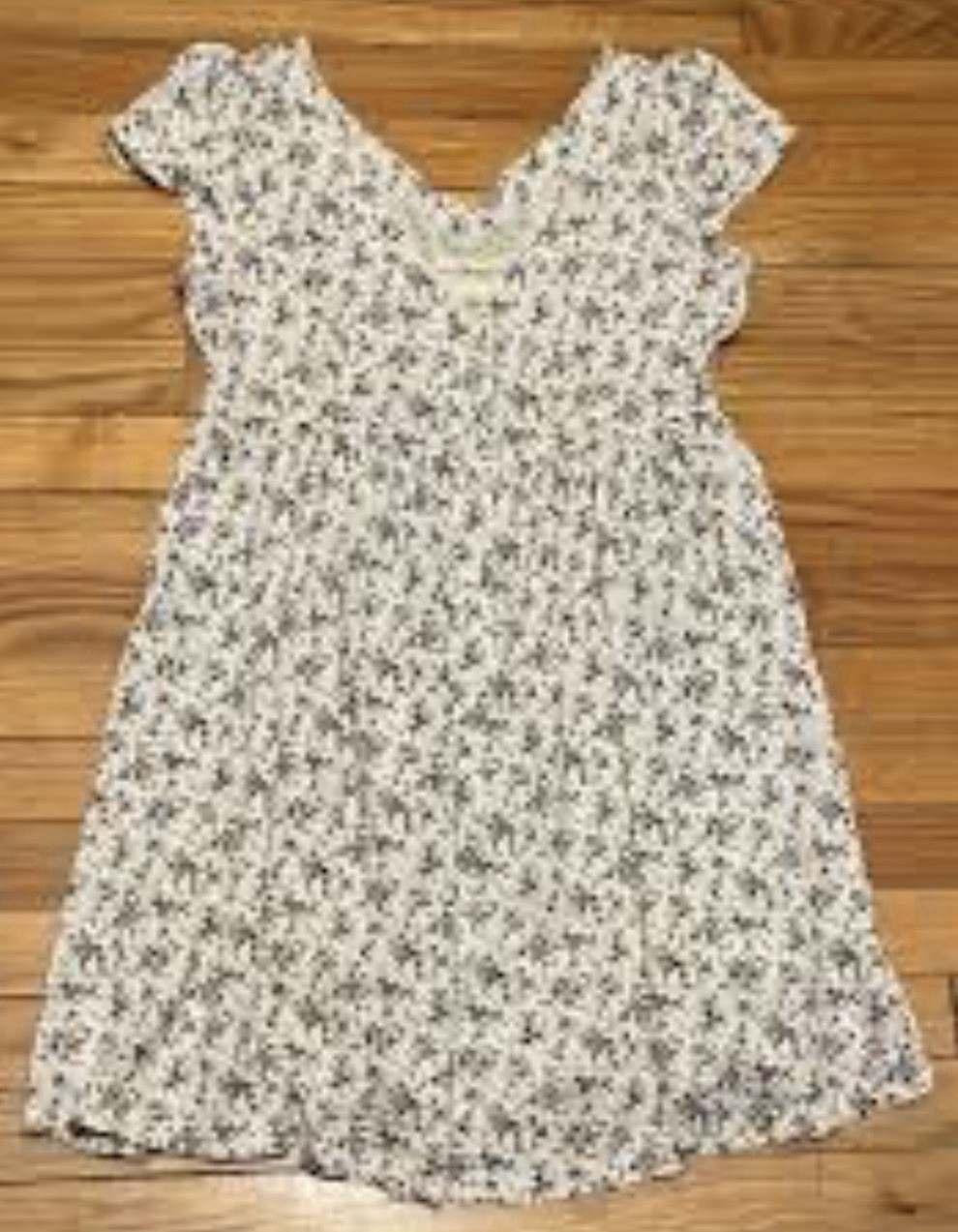 Ralph Lauren Denim & Supply Babydoll Dress Floral boho cottage size medium