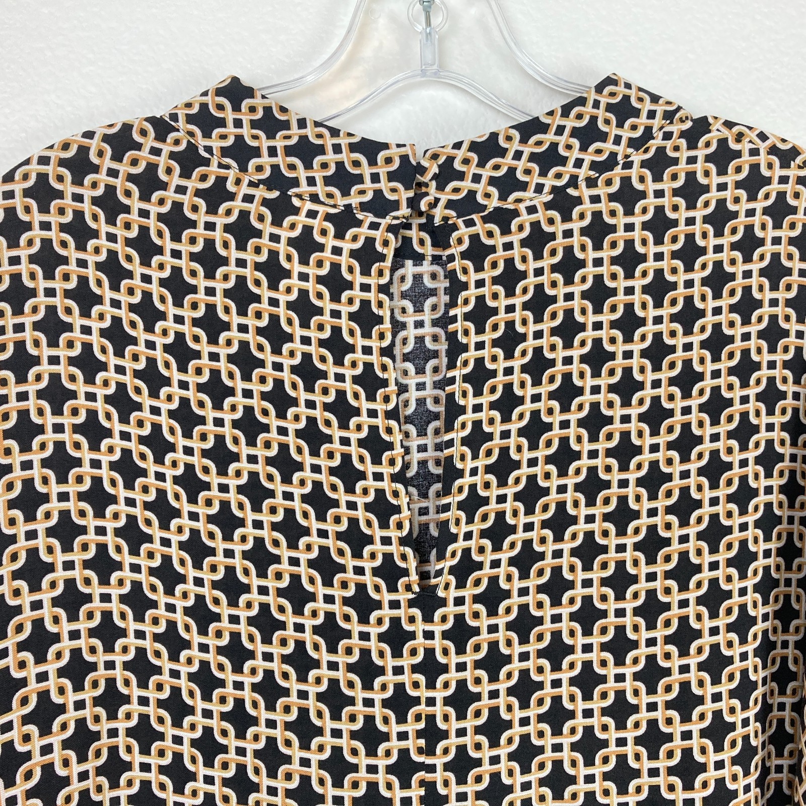 Richard Allen x H&M A-Line Mini Shift Dress Size 10 Mod Geometric Mad Men Retro