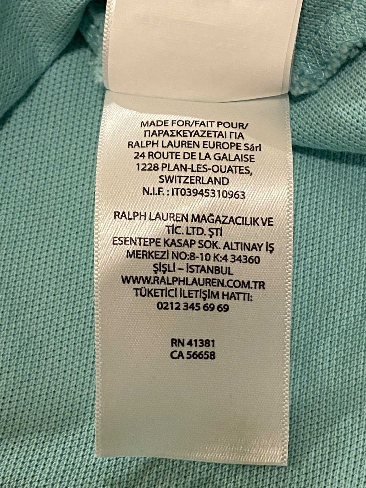 Ralph Lauren Size Womens XL Polo Teal Dress The Mesh Mini Preppy 100% Cotton