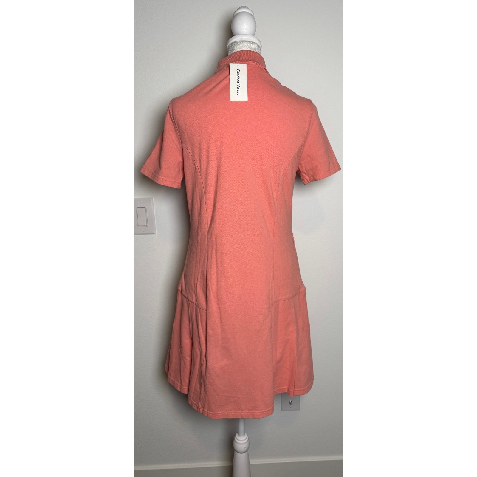Outdoor Voices Lantana Sport Dress Coral S Athleisure Tennis Pickleball Golf