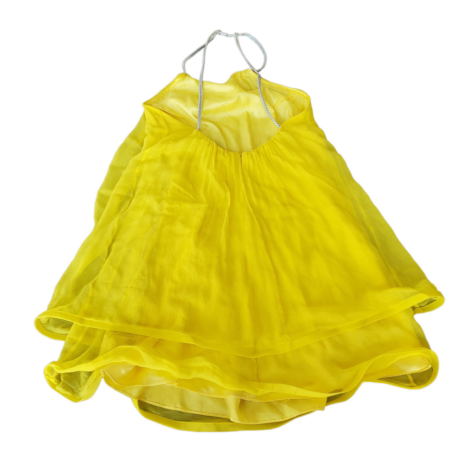 Jay Godfrey Open Back Halter Trapeze Style Dress Size 6