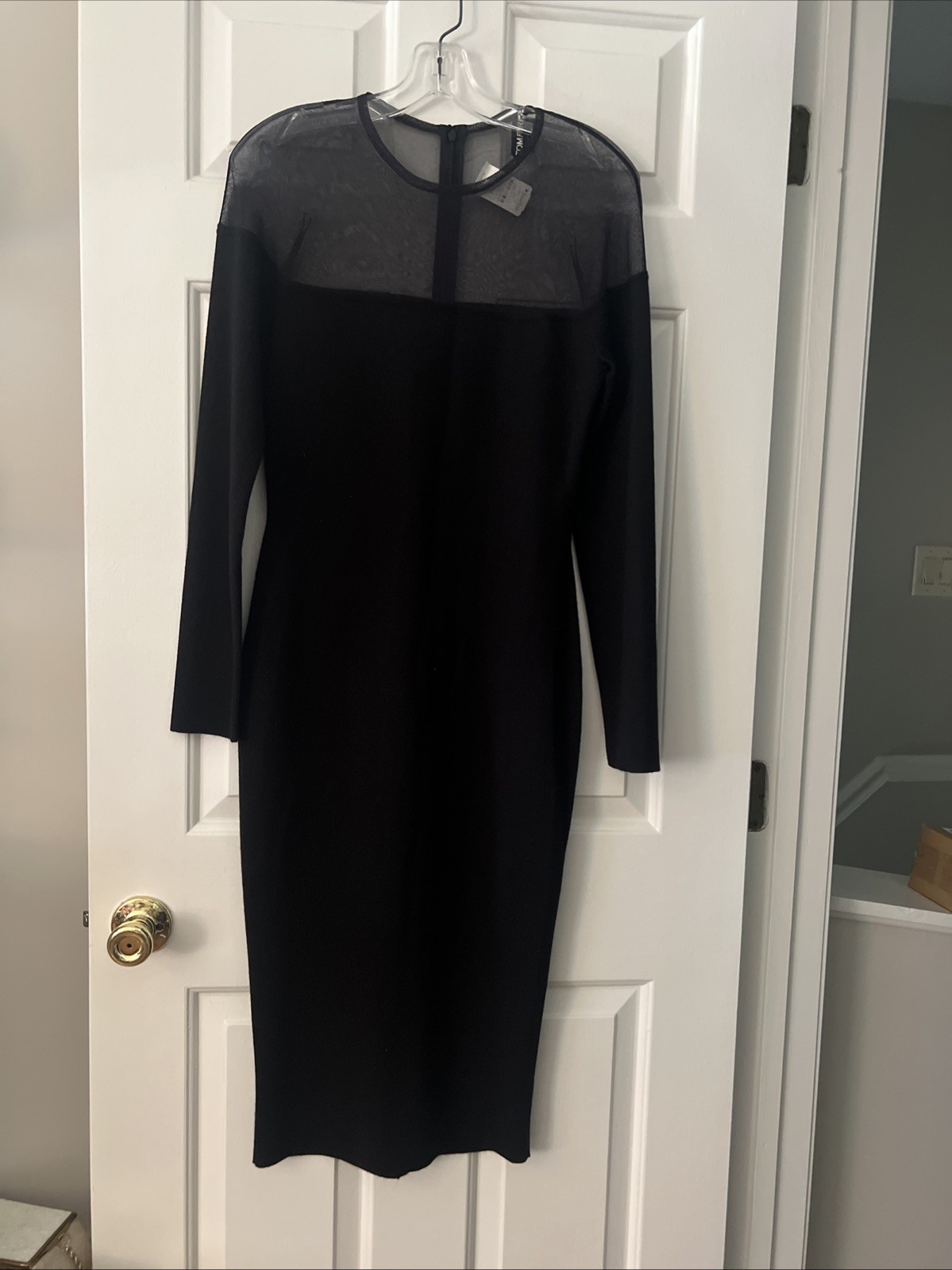 NWT TOM FORD CASHMERE BLEND DRESS size S