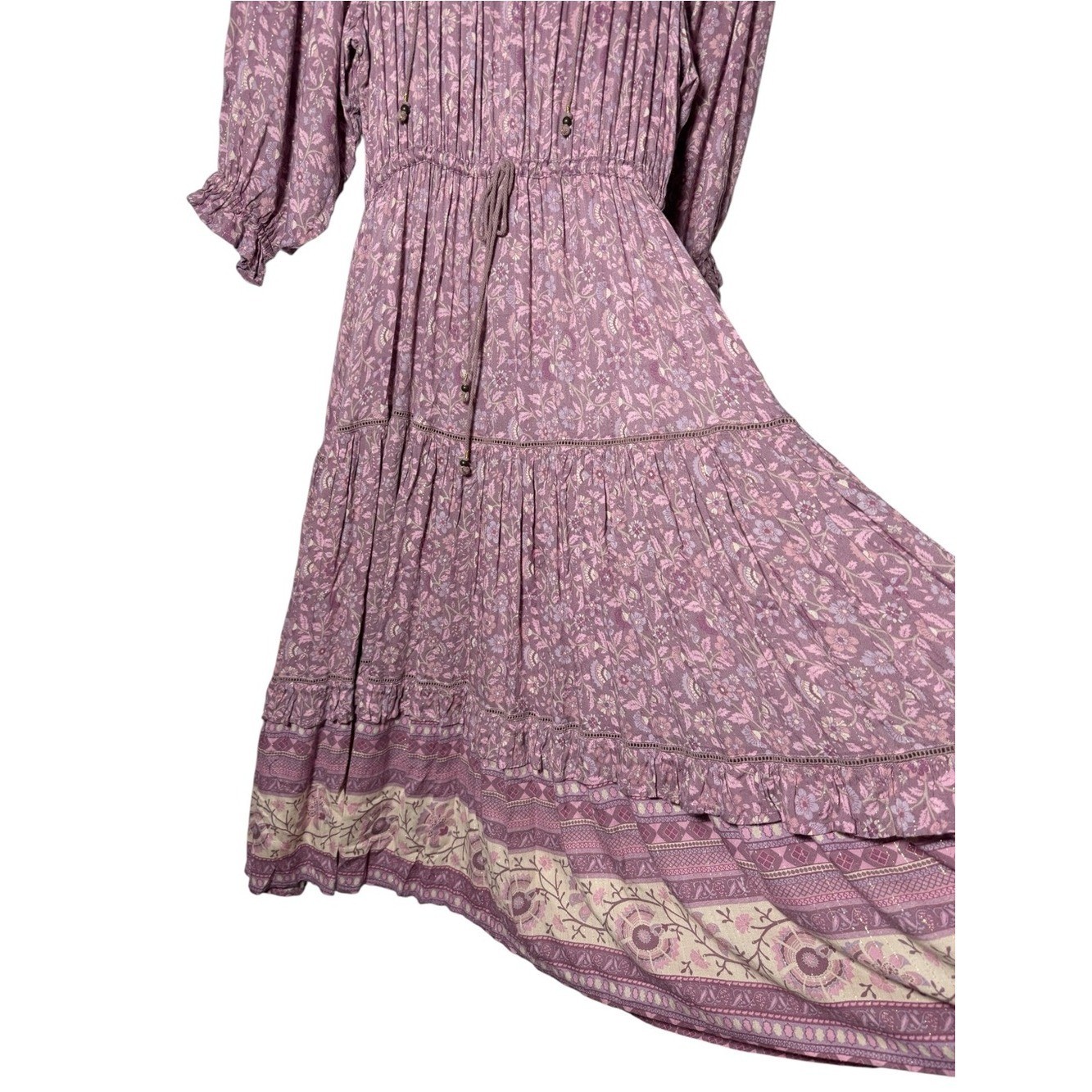 Spell & The Gypsy Collective Dahlia Gown in Mulberry Size Small