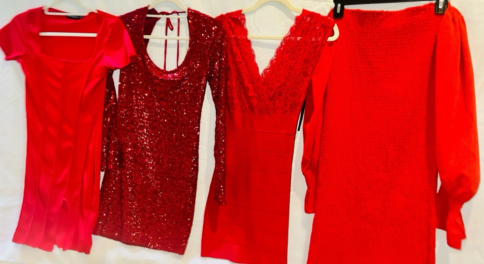 Various High-End Dresses size SM- $50 Each