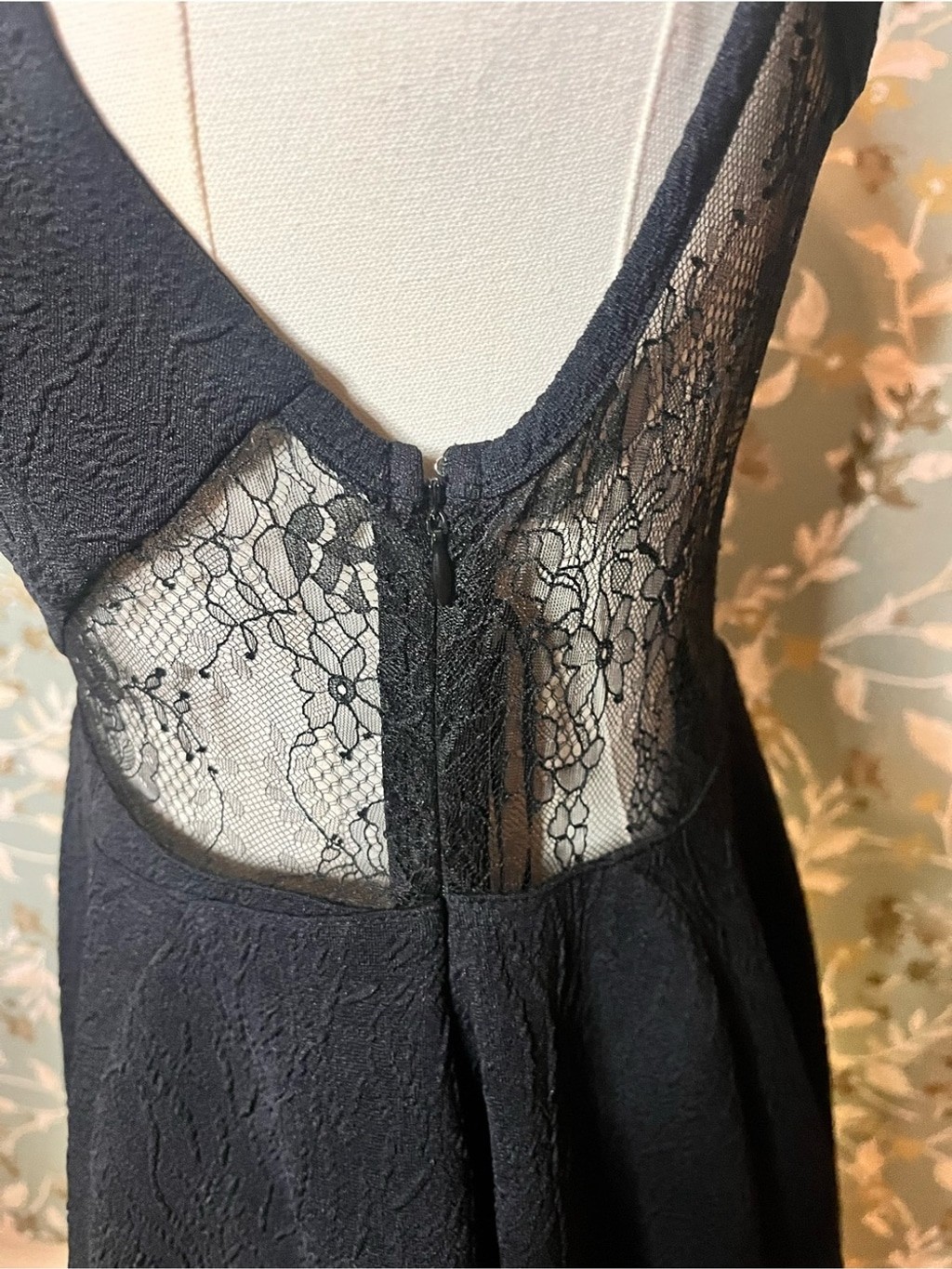 NWT Free People Black Lace- Insert Dress Size M