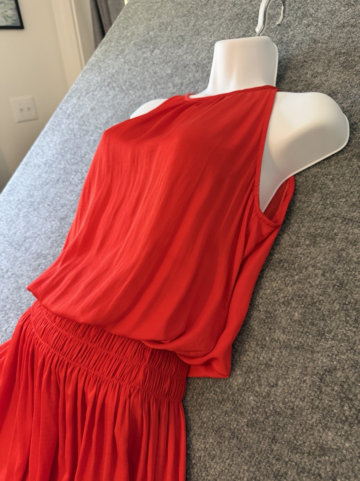 Do+ Be Orange Sleevless Slip Dress S
