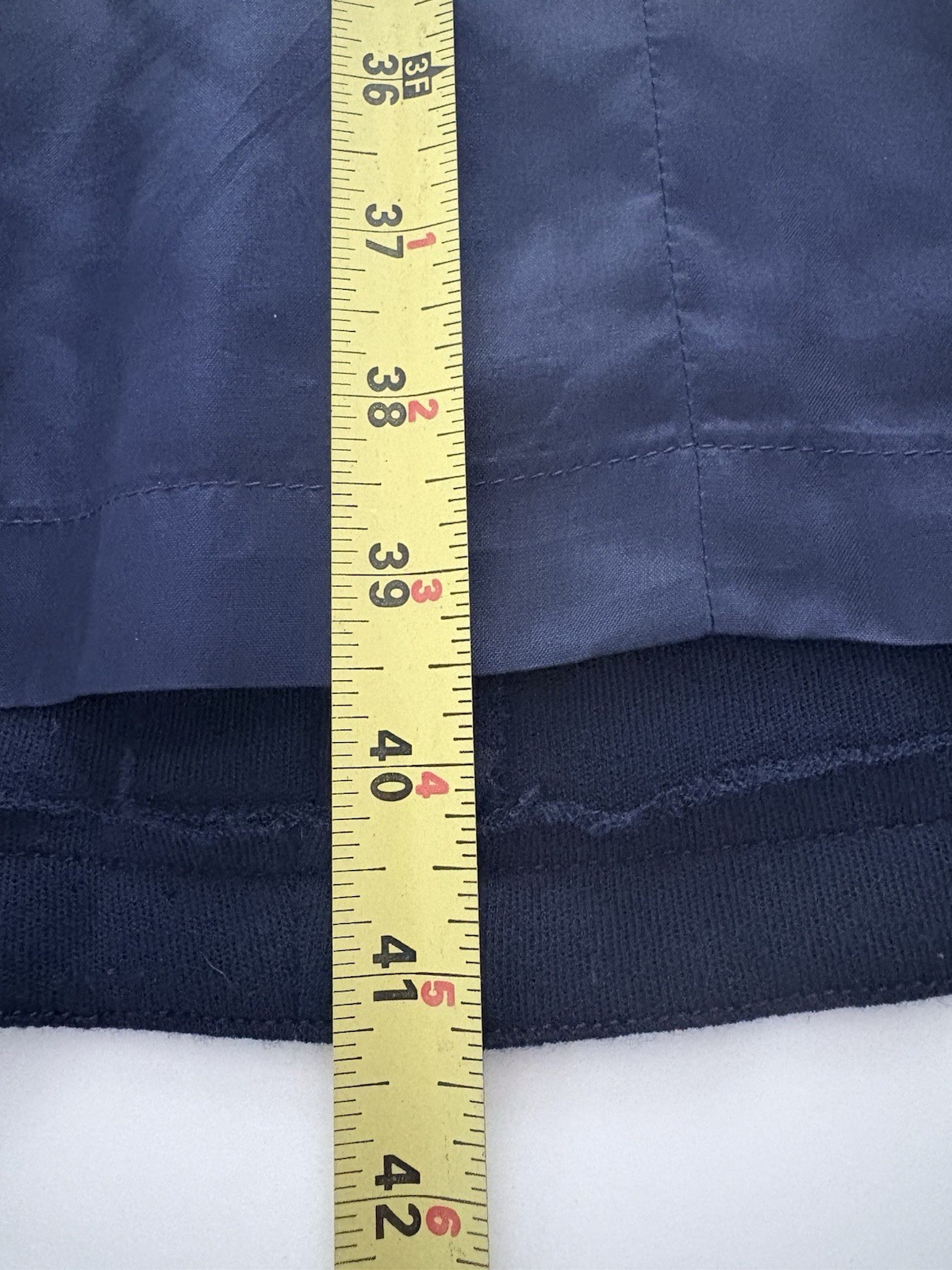 Vintage Adele Simpson Wrap Dress Size 6 Navy Blue Heritage Quiet Luxury Bergdorf